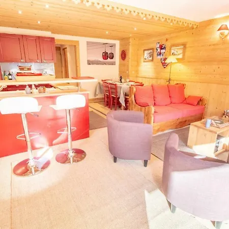公寓 Nice Refurbished 8 People Meribel Centre!